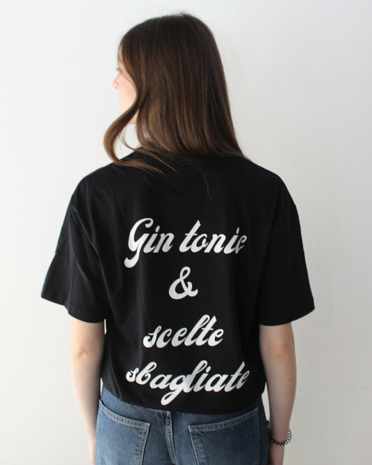 t-shirt SGM x GIN TONIC E SCELTE SBAGLIATE