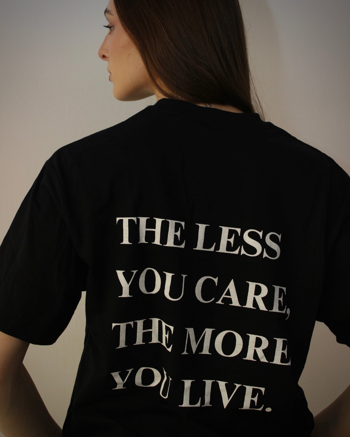 t-shirt SGM x THE LESS YOU CARE, THE MORE YOU LIVE