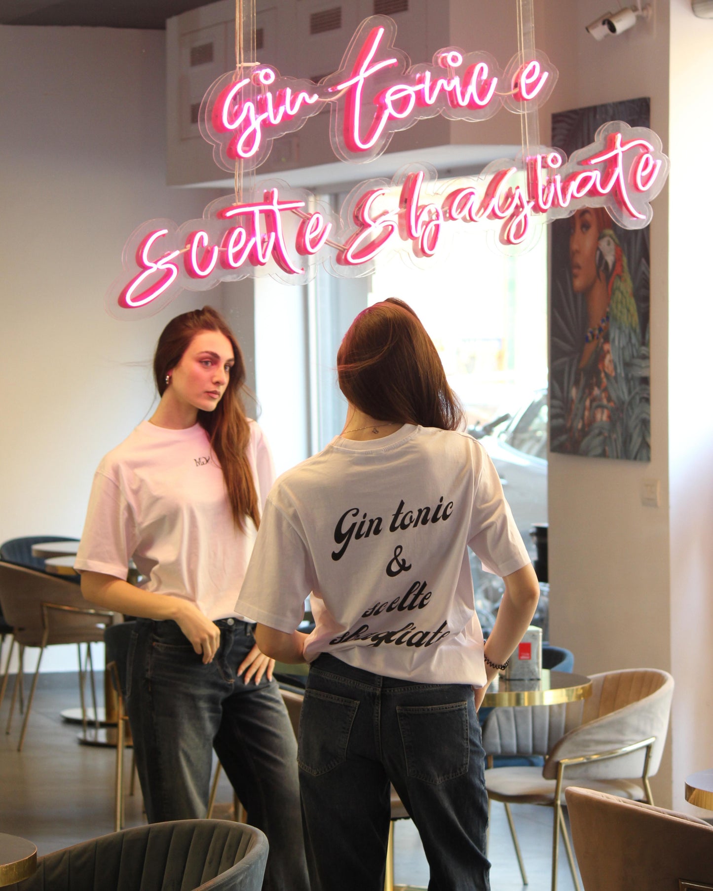 t-shirt SGM x GIN TONIC E SCELTE SBAGLIATE