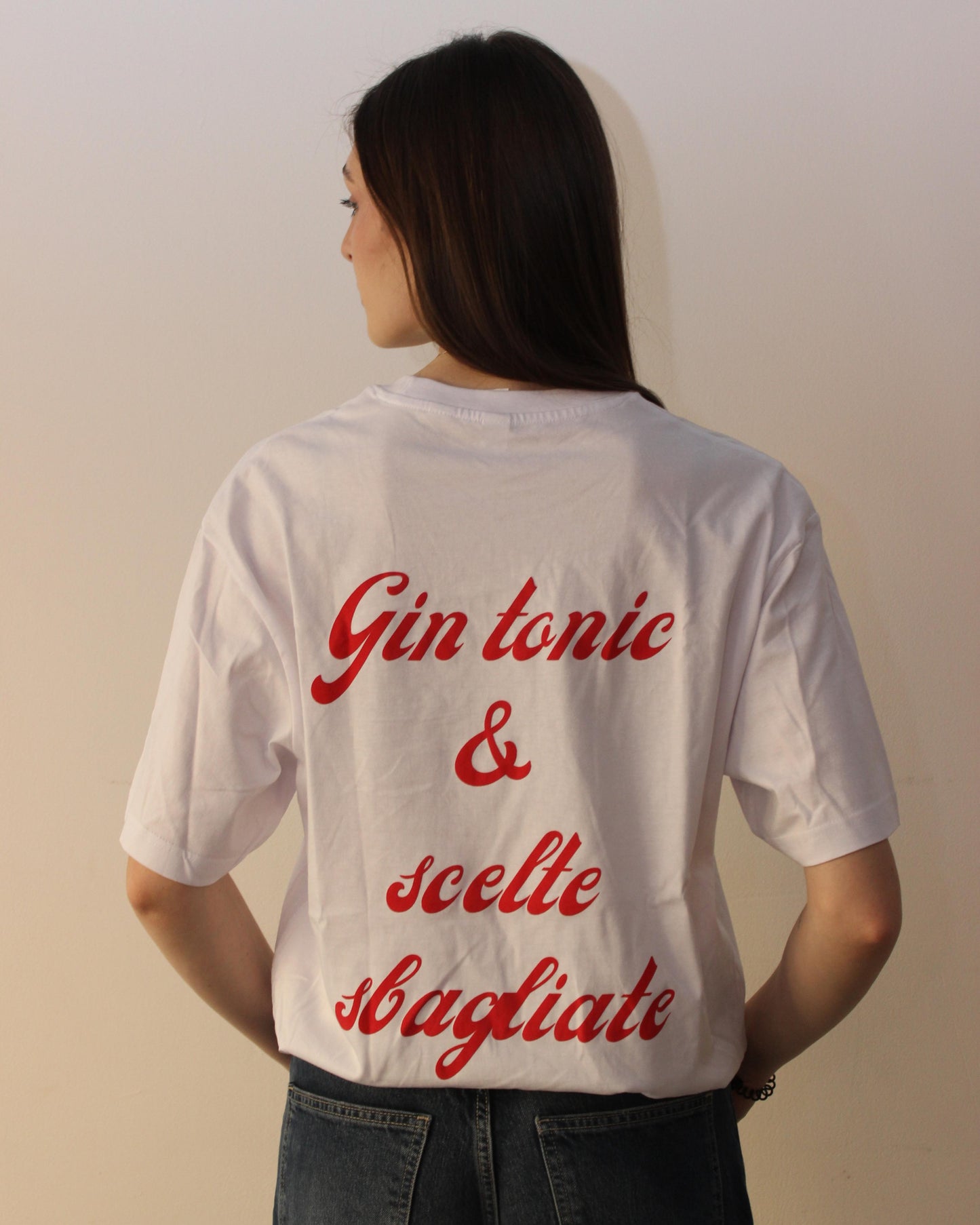 t-shirt SGM x GIN TONIC E SCELTE SBAGLIATE