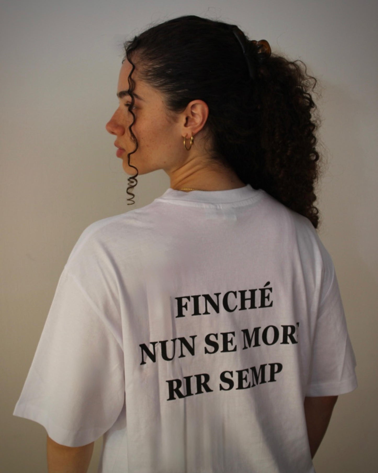 t-shirt SGM x FINCHE' NUN SE MORE RIR SEMP