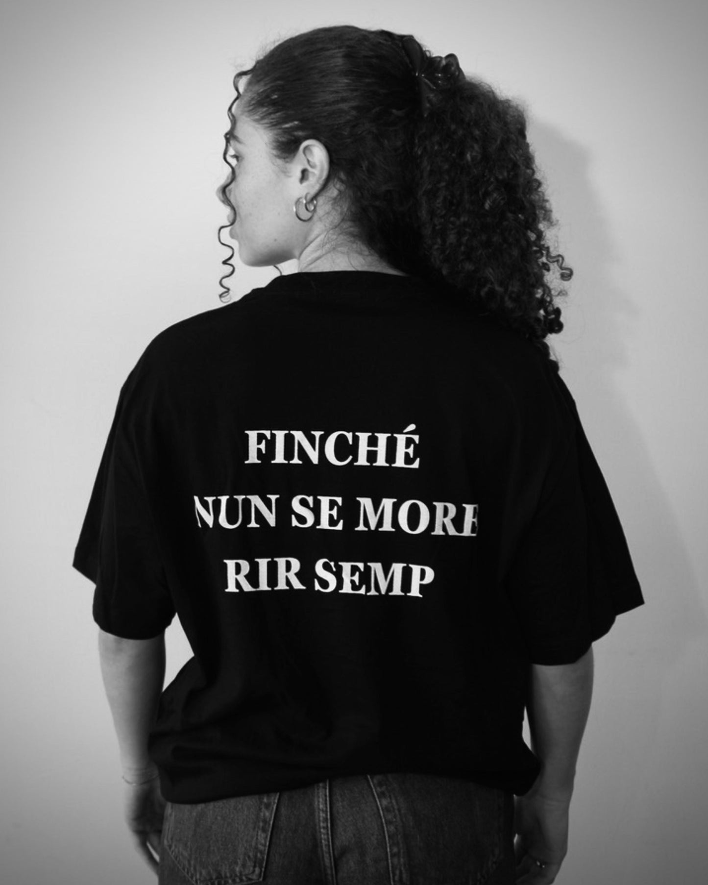 t-shirt SGM x FINCHE' NUN SE MORE RIR SEMP